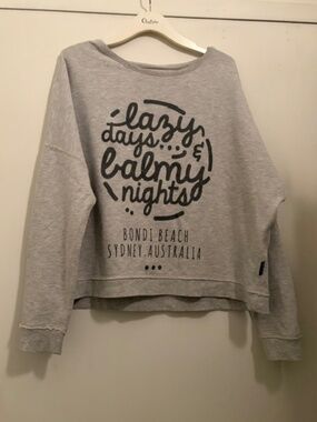 Sweatshirt Grey Bondi Beach Australia